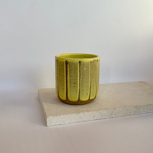 Tumbler ~ mid stripes | sunshine