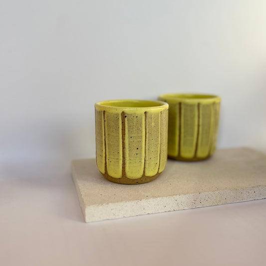 Tumbler ~ mid stripes | sunshine