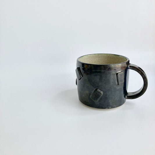 Mug ~ confetti (pewter)